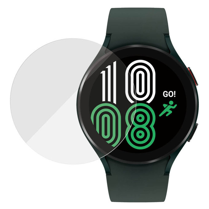 Kaljeno steklo Flat Glass AB za Samsung Galaxy Watch4 44 mm, Prozorna, PanzerGlass