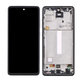 Samsung Galaxy A52 5G A526B, A52s 5G A528B - LCD zaslon + steklo na dotik + okvir (Awesome Black) OLED