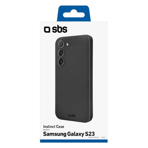 SBS - Ovitek Instinct za Samsung Galaxy S23, črn