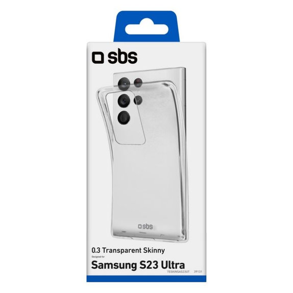 SBS - Ovitek Skinny za Samsung Galaxy S23 Ultra, prozoren