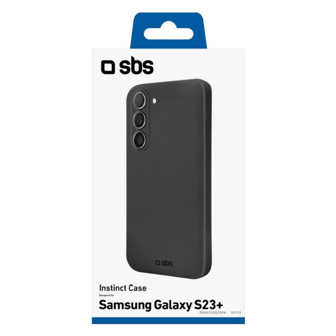 SBS - Ovitek Instinct za Samsung Galaxy S23+, črn