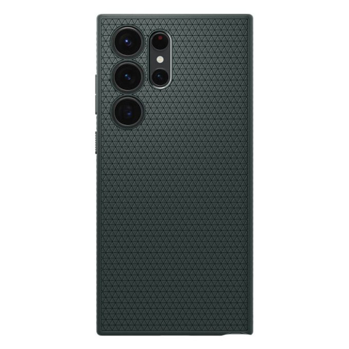 Spigen - Ovitek Liquid Air za Samsung Galaxy S23 Ultra, Abyss Green