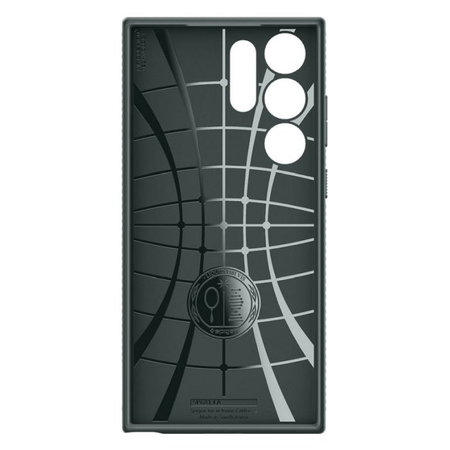 Spigen - Ovitek Liquid Air za Samsung Galaxy S23 Ultra, Abyss Green