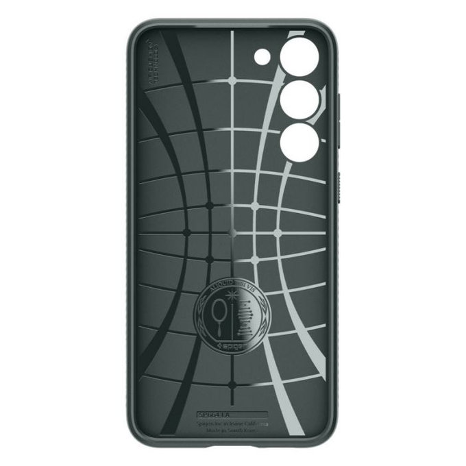 Spigen - Ovitek Liquid Air za Samsung Galaxy S23, Abyss Green