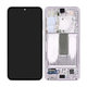Samsung Galaxy S23 S911B - LCD zaslon + steklo na dotik + okvir (Lavender) - GH82-30481D, GH82-30480D Genuine Service Pack