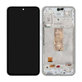 Samsung Galaxy A54 5G A546B - LCD zaslon + steklo na dotik + okvir (White) - GH82-31231B, GH82-31232B Genuine Service Pack