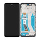 Motorola Moto G73 - LCD zaslon + steklo na dotik + okvir (Black) - 5D68C22272 Genuine Service Pack