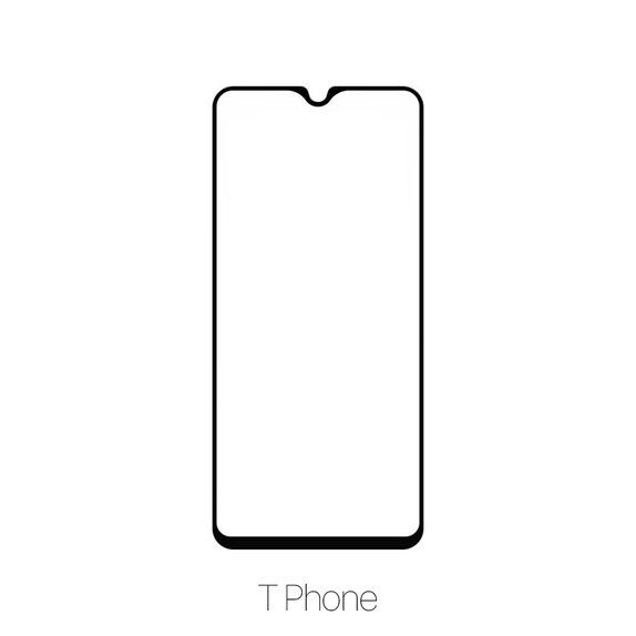 FixPremium FullCover Glass - Kaljeno Steklo za T Phone