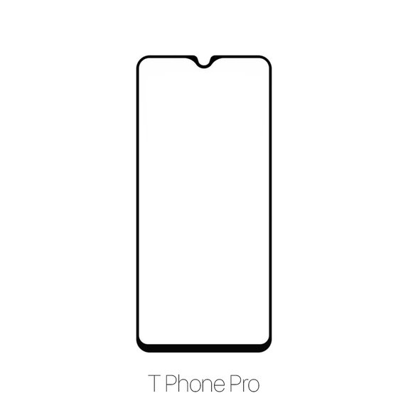 FixPremium FullCover Glass - Kaljeno Steklo za T Phone Pro