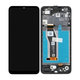 Motorola Moto E13 - LCD zaslon + steklo na dotik + okvir (Cosmic Black) - 5D68C22340 Genuine Service Pack