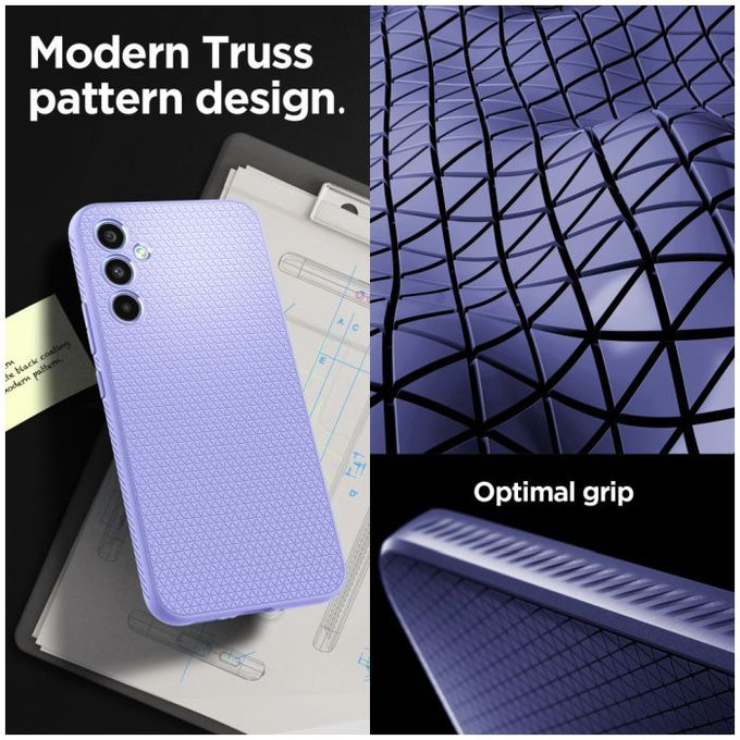 Spigen - Ovitek Liquid Air za Samsung Galaxy A34 5G, Awesome Violet