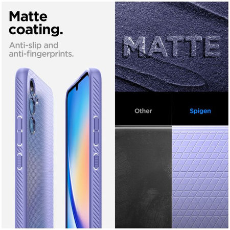 Spigen - Ovitek Liquid Air za Samsung Galaxy A34 5G, Awesome Violet