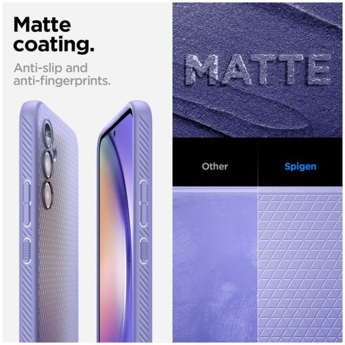 Spigen - Ovitek Liquid Air za Samsung Galaxy A54 5G, Awesome Violet