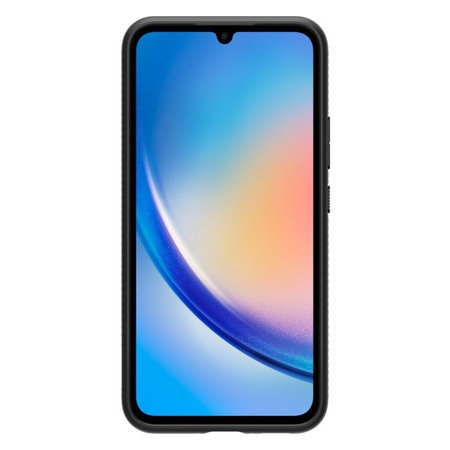 Spigen - Ovitek Liquid Air za Samsung Galaxy A34 5G, Matte Black