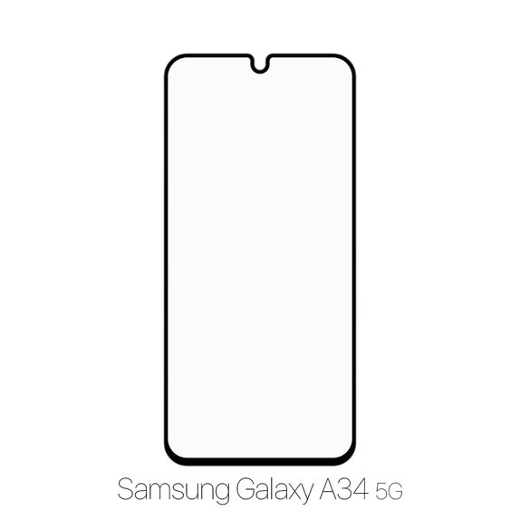 FixPremium FullCover Glass - Kaljeno Steklo za Samsung Galaxy A34 5G
