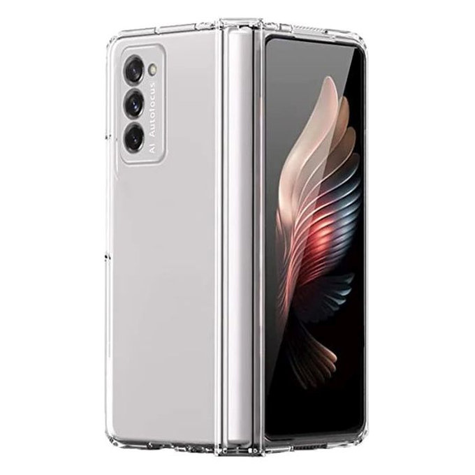 FixPremium - Silikonski ovitek za Samsung Galaxy Z Fold 2, prozoren