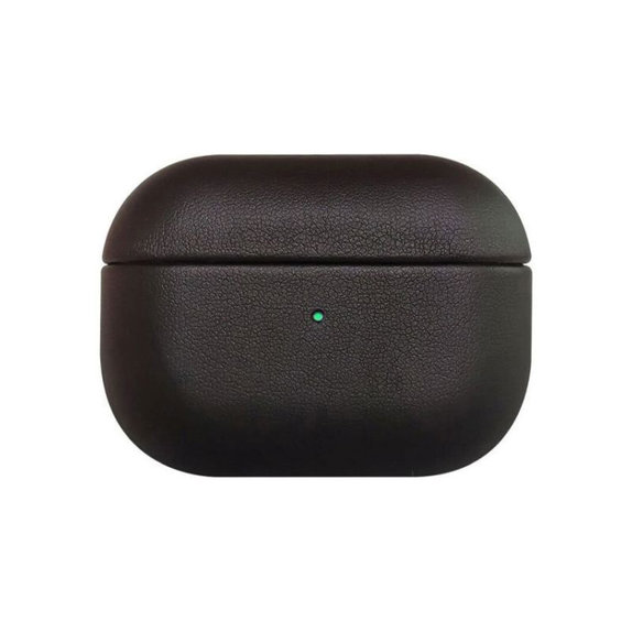 FixPremium - Usnjena torbica za AirPods Pro 2, črna