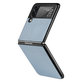 FixPremium - Carbon ovitek za Samsung Galaxy Z Flip 2, moder