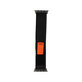 FixPremium - Trail Loop pašček za Apple Watch (42, 44, 45 in 49mm), črn