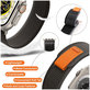 FixPremium - Trail Loop pašček za Apple Watch (42, 44, 45 in 49mm), črn