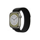 FixPremium - Trail Loop pašček za Apple Watch (42, 44, 45 in 49mm), črn