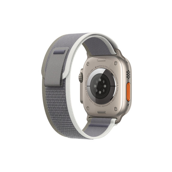 FixPremium - Trail Loop pašček za Apple Watch (42, 44, 45 in 49mm), siv