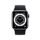 FixPremium - Solo Loop pašček za Apple Watch (42, 44, 45 in 49mm), črn