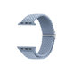 FixPremium - Solo Loop pašček za Apple Watch (42, 44, 45 in 49mm), svetlo modra