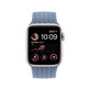 FixPremium - Solo Loop pašček za Apple Watch (42, 44, 45 in 49mm), svetlo modra