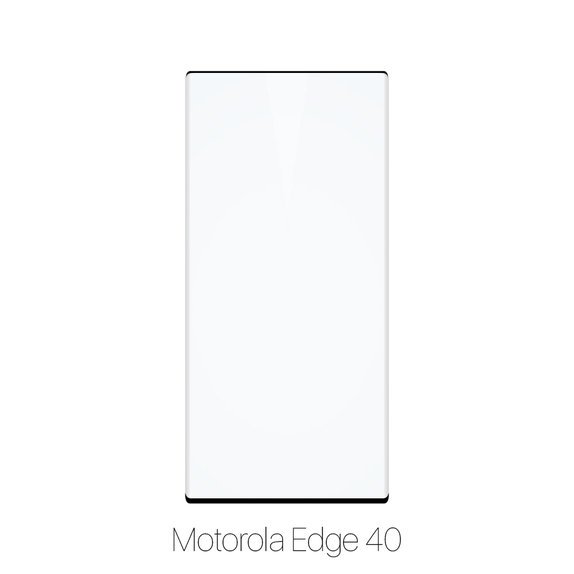 FixPremium Glass - 3D Kaljeno Steklo za Motorola Edge 40