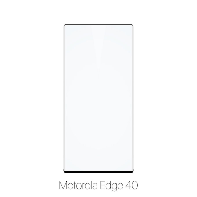 FixPremium Glass - 3D Kaljeno Steklo za Motorola Edge 40