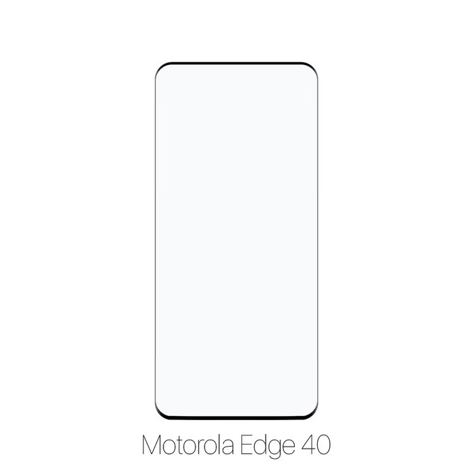 FixPremium FullCover Glass - 3D Kaljeno Steklo za Motorola Edge 40