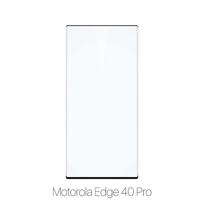 FixPremium FullCover Glass - 3D Kaljeno Steklo za Motorola Edge 40 Pro