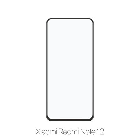 FixPremium FullCover Glass - Kaljeno Steklo za Xiaomi Redmi Note 12