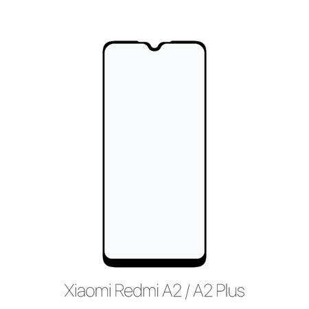FixPremium FullCover Glass - Kaljeno Steklo za Xiaomi Redmi A2 in A2 Plus