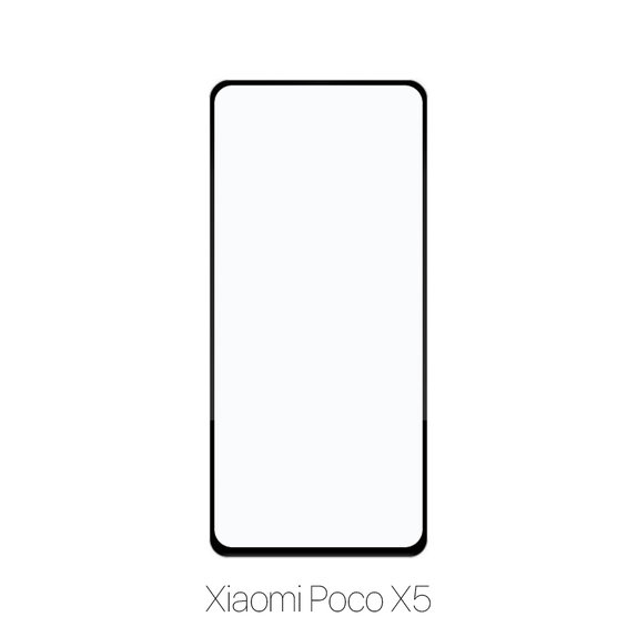 FixPremium FullCover Glass - Kaljeno Steklo za Poco X5