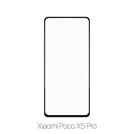 FixPremium FullCover Glass - Kaljeno Steklo za Poco X5 Pro