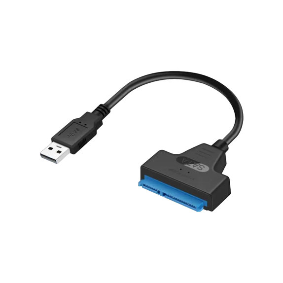 FixPremium - Kabel - USB / SATA 2,5", črn