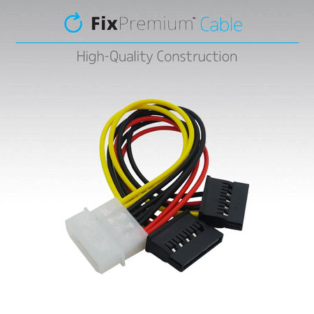 FixPremium - Napajalni kabel - IDE ATA / 2x SATA