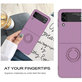 FixPremium - Ovitek Ring za Samsung Galaxy Z Flip 4, zelen