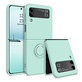 FixPremium - Ovitek Ring za Samsung Galaxy Z Flip 4, zelen