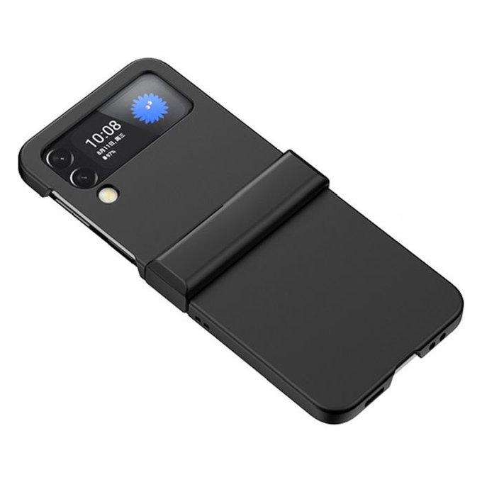 FixPremium - Silikonski ovitek za Samsung Galaxy Z Flip 4, črn