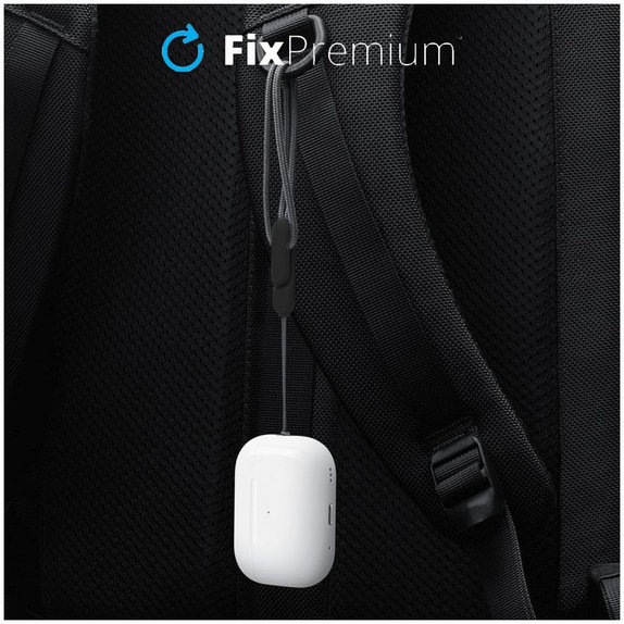 FixPremium - Pašček za AirPods Pro 2, črn