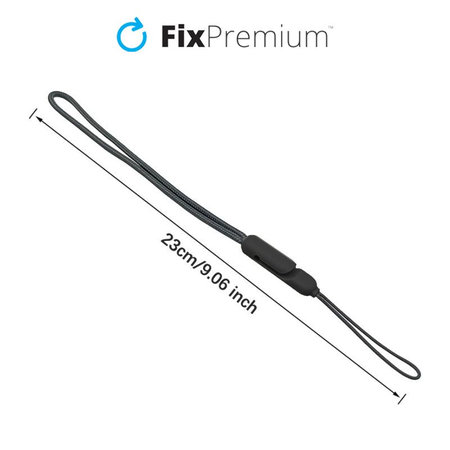 FixPremium - Pašček za AirPods Pro 2, črn