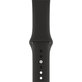 FixPremium - Silikonski pašček za Apple Watch (42, 44, 45 in 49mm), črn
