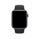 FixPremium - Silikonski pašček za Apple Watch (42, 44, 45 in 49mm), črn