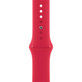FixPremium - Silikonski pas za Apple Watch (38, 40 in 41mm), rdeč