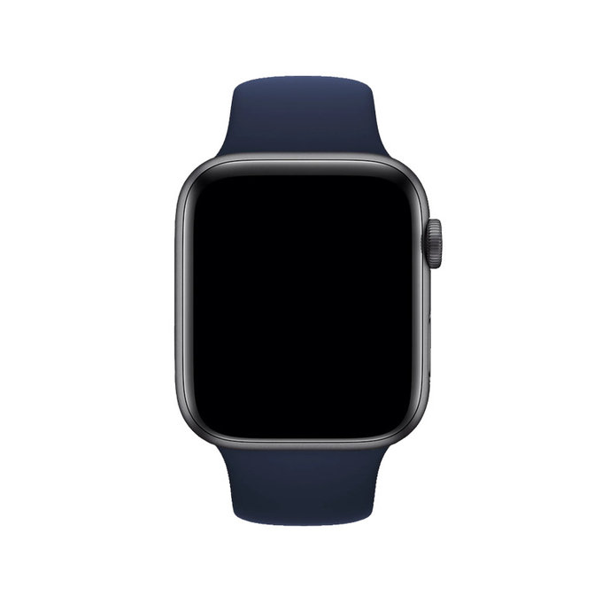 FixPremium - Silikonski pašček za Apple Watch (42, 44, 45 in 49mm), moder