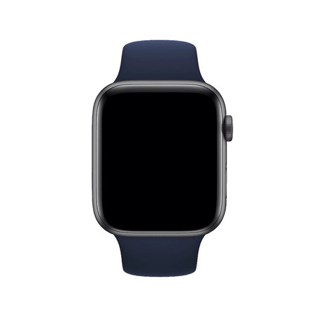 FixPremium - Silikonski pas za Apple Watch (38, 40 in 41mm), moder