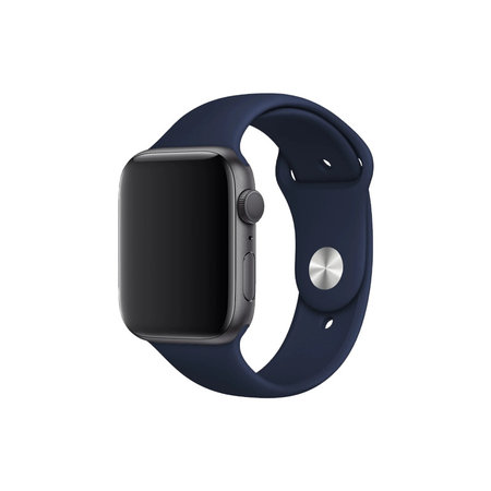 FixPremium - Silikonski pas za Apple Watch (38, 40 in 41mm), moder